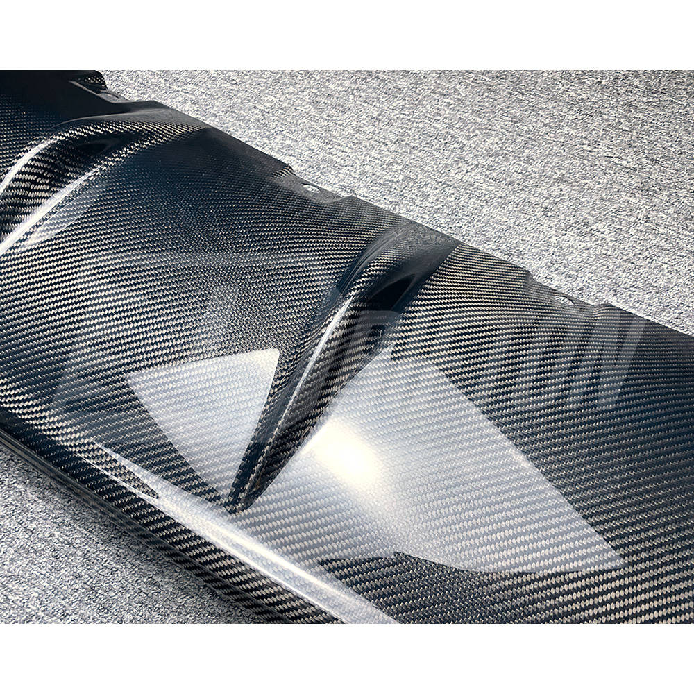 B Style Carbon Fiber Rear Diffuser For Alfa Romeo Giulia Sport 2016-2018