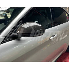 ABS + Carbon Fiber Side Mirror Housing For Alfa Romeo Giulia