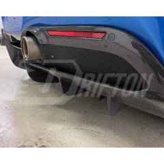 OEM Style Dry Carbon Fiber Rear Diffuser For Ferrari F8 Tributo Spider 2019-2022