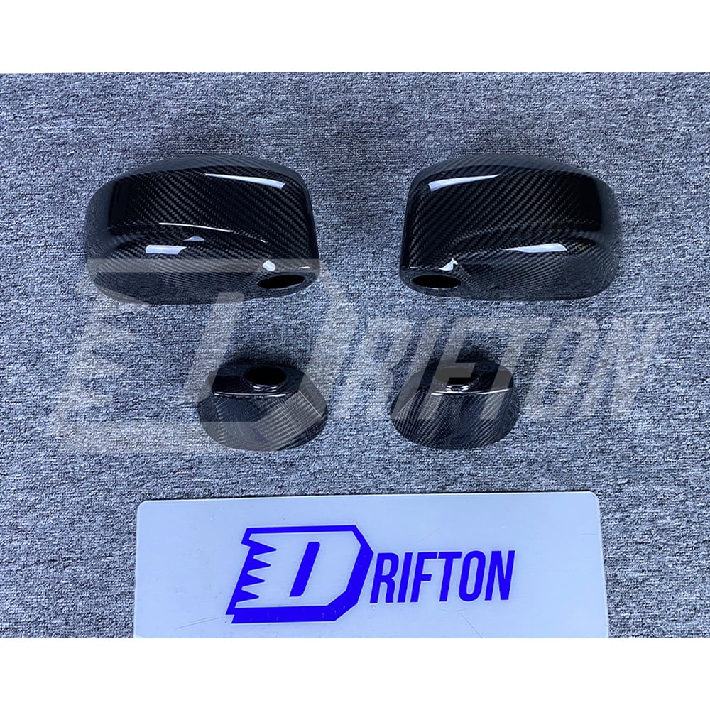 Dry Carbon Fiber Mirror Cap Replacement For Nissan R35 GTR 2008-2024