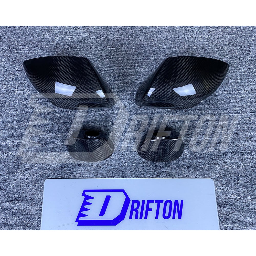 Dry Carbon Fiber Mirror Cap Replacement For Nissan R35 GTR 2008-2024