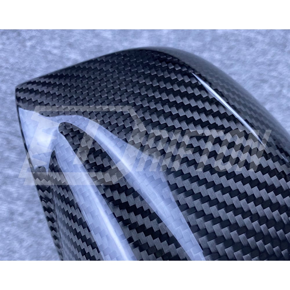 Dry Carbon Fiber Mirror Cap Replacement For Nissan R35 GTR 2008-2024