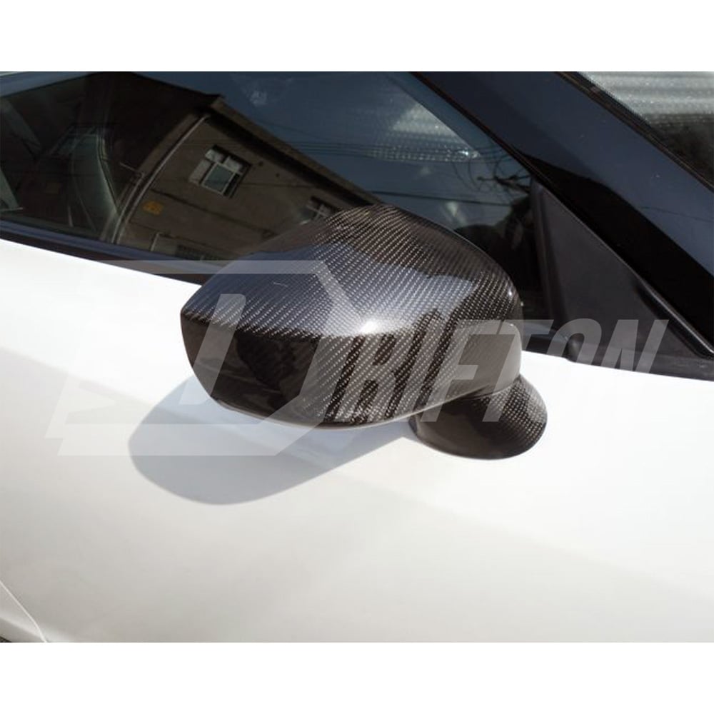 Dry Carbon Fiber Mirror Cap Replacement For Nissan R35 GTR 2008-2024
