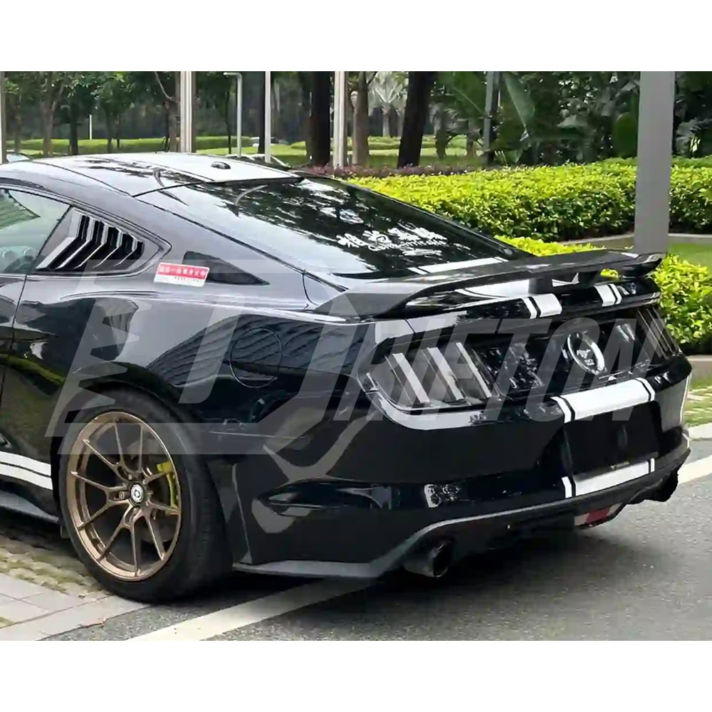 GT350 Style Carbon Fiber GT Spoiler For Ford Mustang 2015-2017