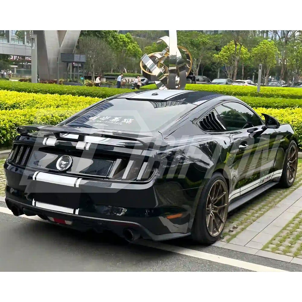 GT350 Style Carbon Fiber GT Spoiler For Ford Mustang 2015-2017