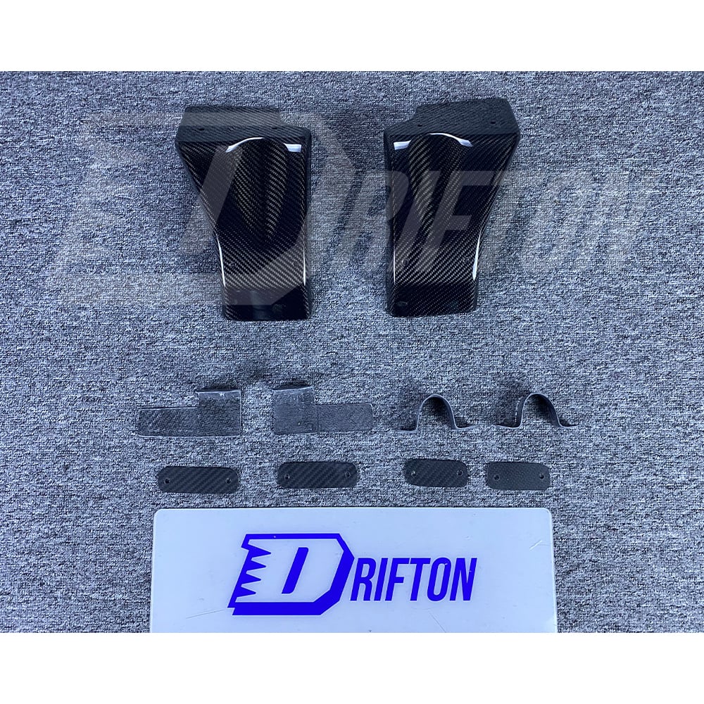 HKS Style Carbon Fiber Brake Cooling Guide For Nissan R35 GTR 2008-2016