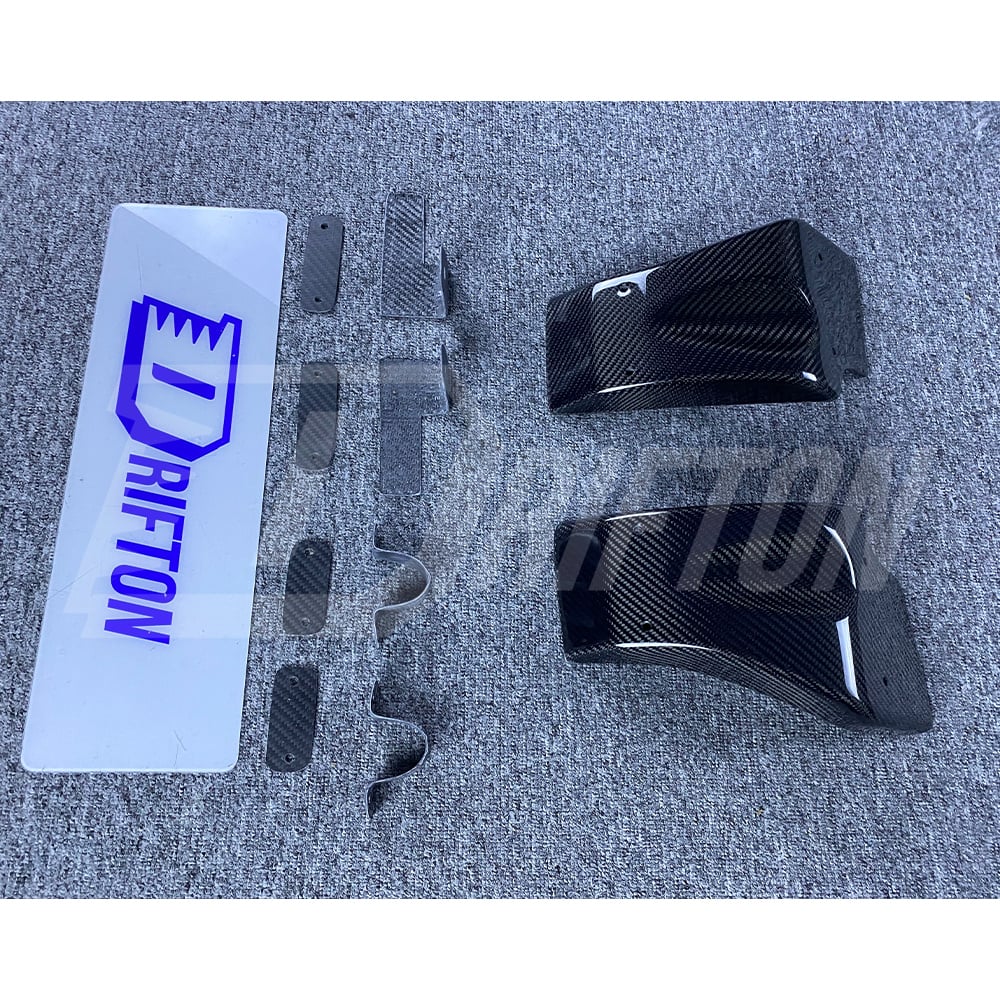 HKS Style Carbon Fiber Brake Cooling Guide For Nissan R35 GTR 2008-2016