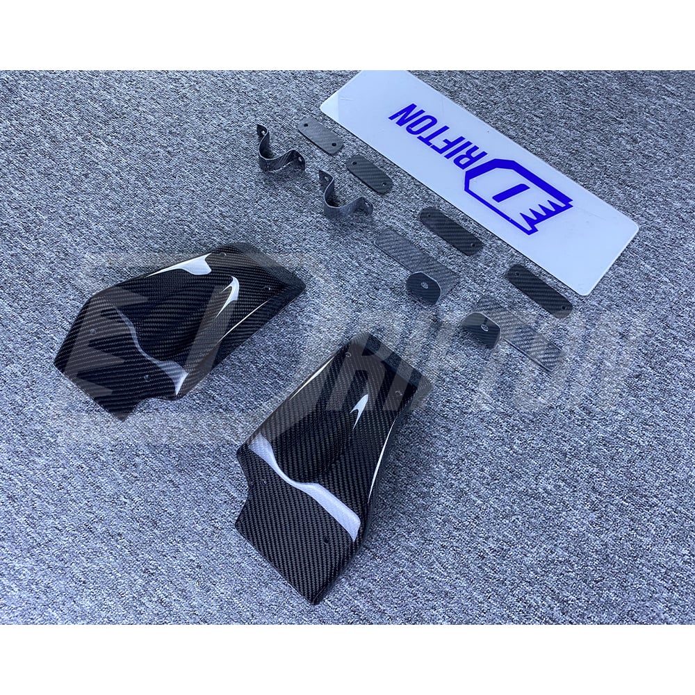 HKS Style Carbon Fiber Brake Cooling Guide For Nissan R35 GTR 2008-2016