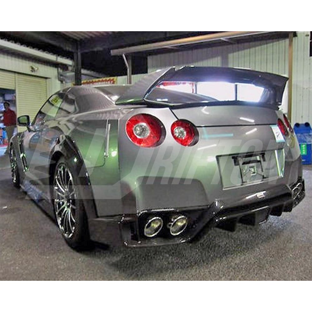 Tommy Kaira Style Carbon Fiber Rear Diffuser For Nissan R35 GTR 2012-2016