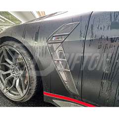 CSL Style Dry Carbon Fiber Fender Trim For BMW G82 G83 M4 2020-2024
