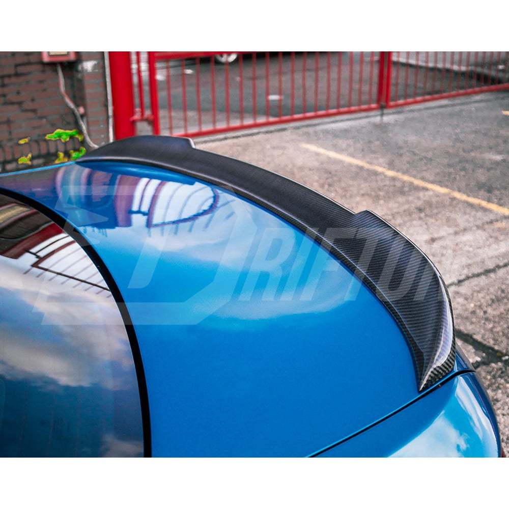 CS Style Carbon Fiber Rear Spoiler Trunk Wing For BMW F87 M2 M2C 2016-2019