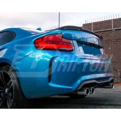 CS Style Carbon Fiber Rear Spoiler Trunk Wing For BMW F87 M2 M2C 2016-2019
