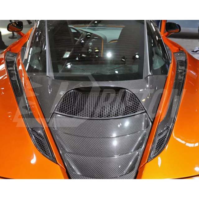 Dry Carbon Fiber Aero Bridge Vent For Mclaren 720S 2017-2023