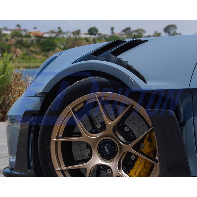 Dry Carbon Fiber Fender Vents For Porsche 911 992 GT3RS 2023-ON