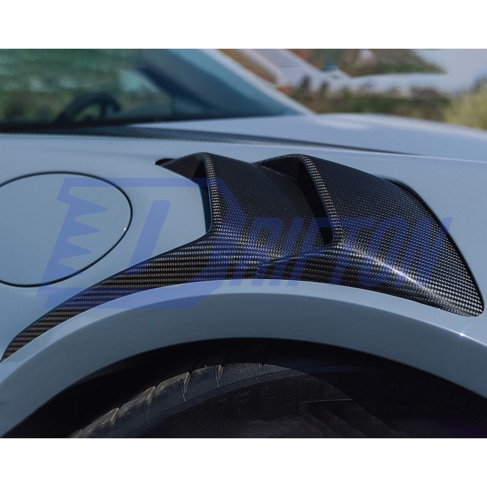 Dry Carbon Fiber Fender Vents For Porsche 911 992 GT3RS 2023-ON