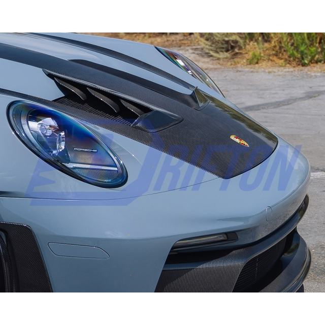Dry Carbon Fiber Front Bumper Insert For Porsche 911 992 GT3RS 2023-ON