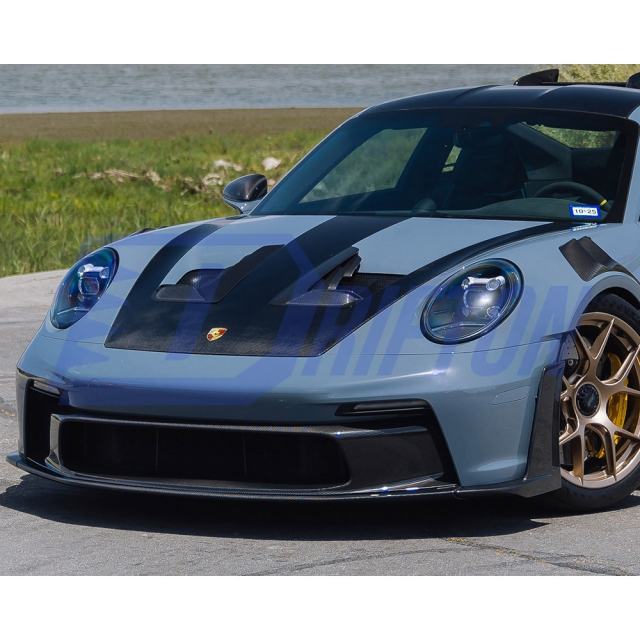 Dry Carbon Fiber Front Bumper Insert For Porsche 911 992 GT3RS 2023-ON