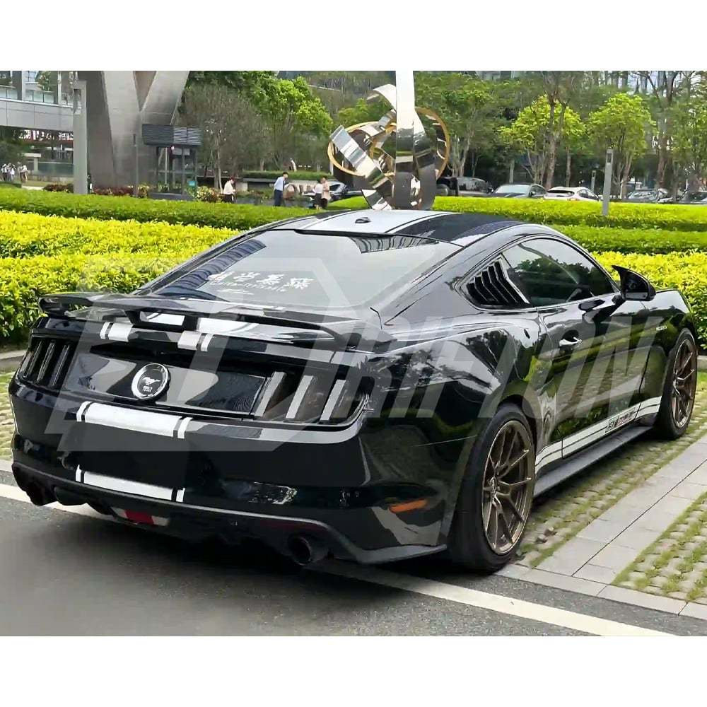 GT350 Style Carbon Fiber Rear Spoiler Wing For Ford Mustang Gen6 S550.1 S550.2 2015-2023