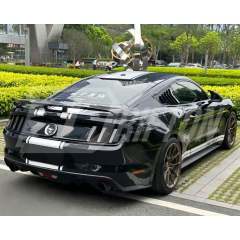 GT350 Style Carbon Fiber Rear Spoiler Wing For Ford Mustang Gen6 S550.1 S550.2 2015-2023