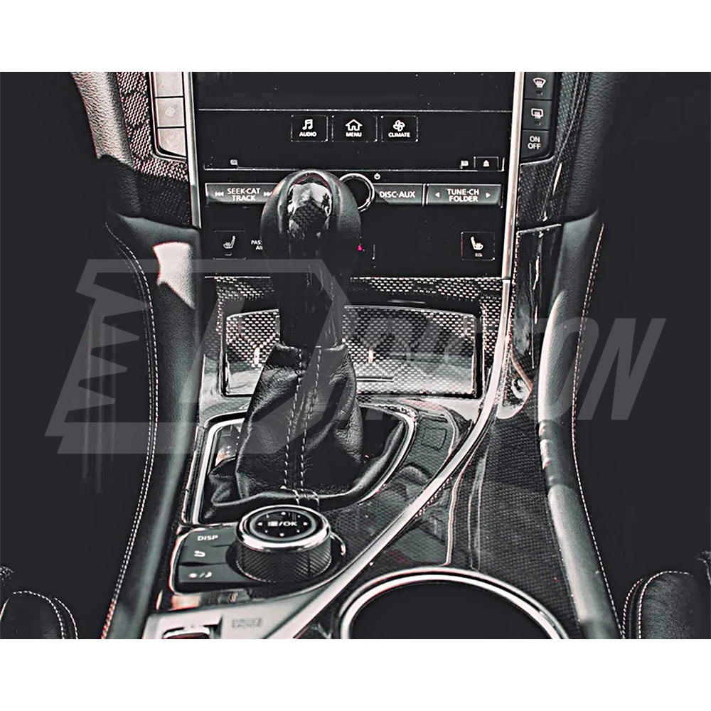 Honeycomb Dry Carbon Fiber Interiors For INFINITI Q50 2013-2017