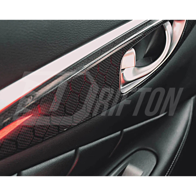 Honeycomb Dry Carbon Fiber Interiors For INFINITI Q50 2013-2017