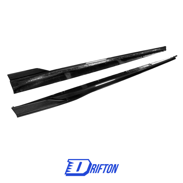 Paktechz Style Dry Carbon Fiber Side Skirt For BMW M8 F91 F92 2020-2024