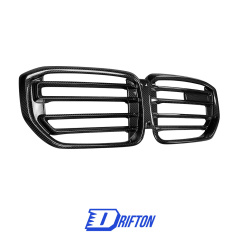 X5M  Style Dry Carbon Fiber Front Bumper Grille For BMW X5 G05 LCI 2024-On