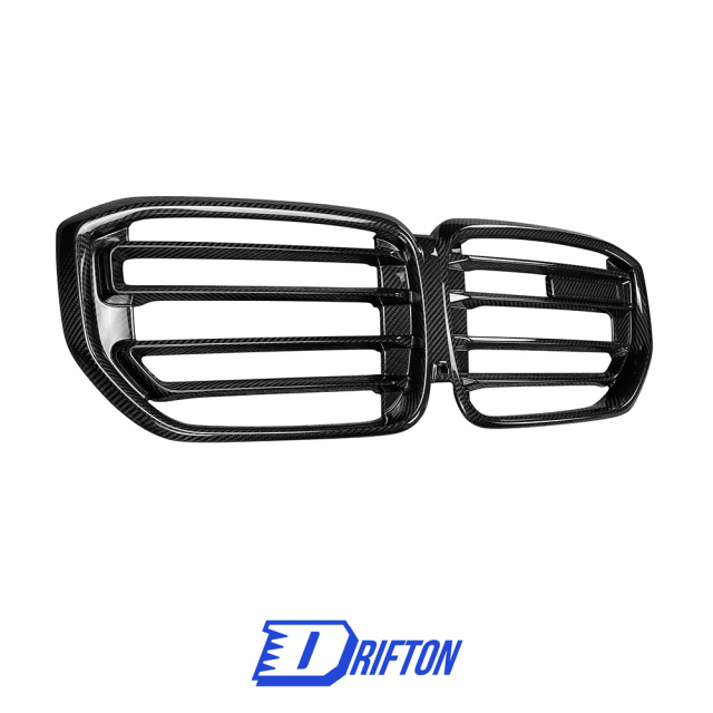 X5M  Style Dry Carbon Fiber Front Bumper Grille For BMW X5 G05 LCI 2024-On