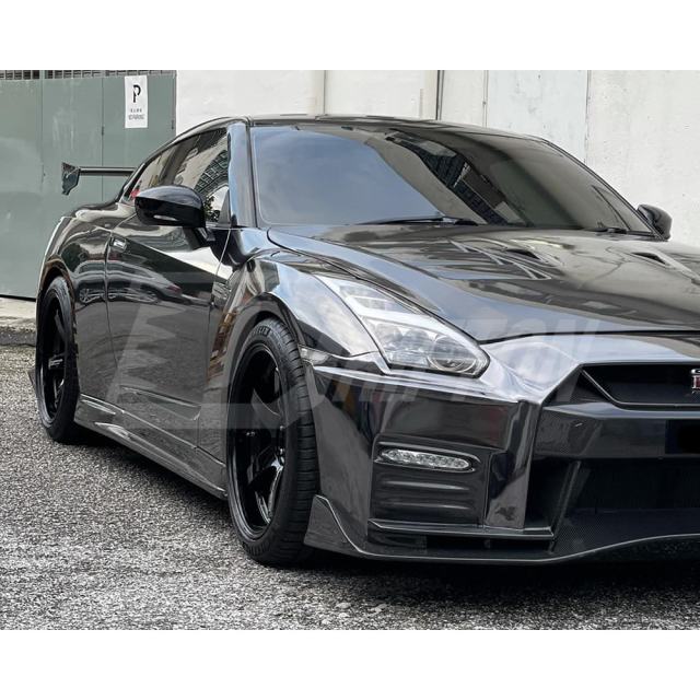 Nismo Style Carbon Fiber Side Skirt For Nissan R35 GTR 2008-2026