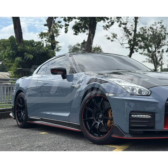 Nismo Style Carbon Fiber Side Skirt For Nissan R35 GTR 2008-2026