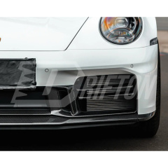 OEM Style Dry Carbon Fiber Front Bumper Side Vents Grille Trim For Porsche 911 Carrera 992.2 2024-On