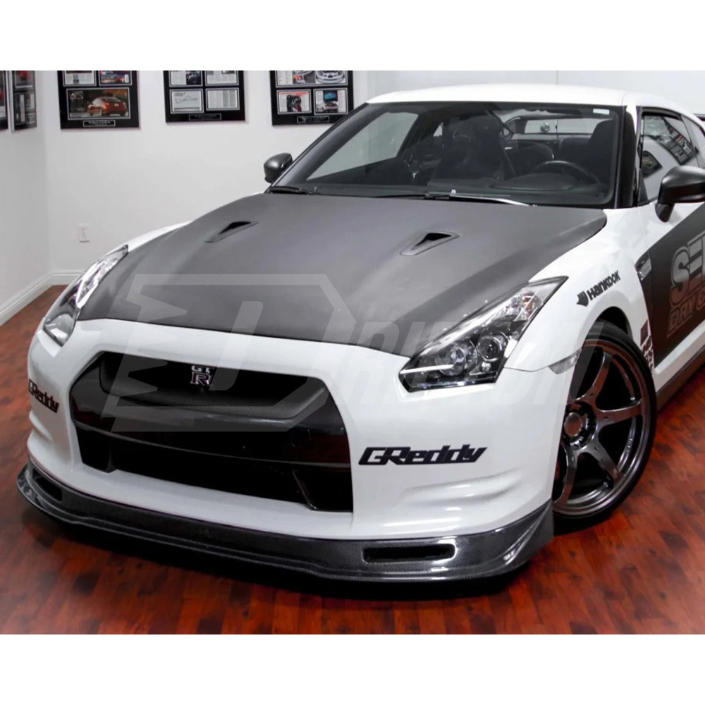 OEM Style Carbon Fiber Honeycomb Weave Hood For Nissan R35 GTR 2008-2016