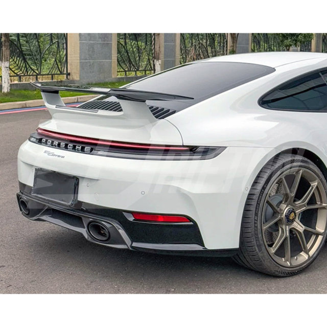 OEM Style Dry Carbon Fiber Rear Diffuser For Porsche 911 Carrera 992.2 2024-On