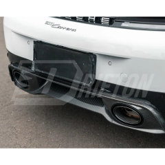 OEM Style Dry Carbon Fiber Rear Diffuser For Porsche 911 Carrera 992.2 2024-On