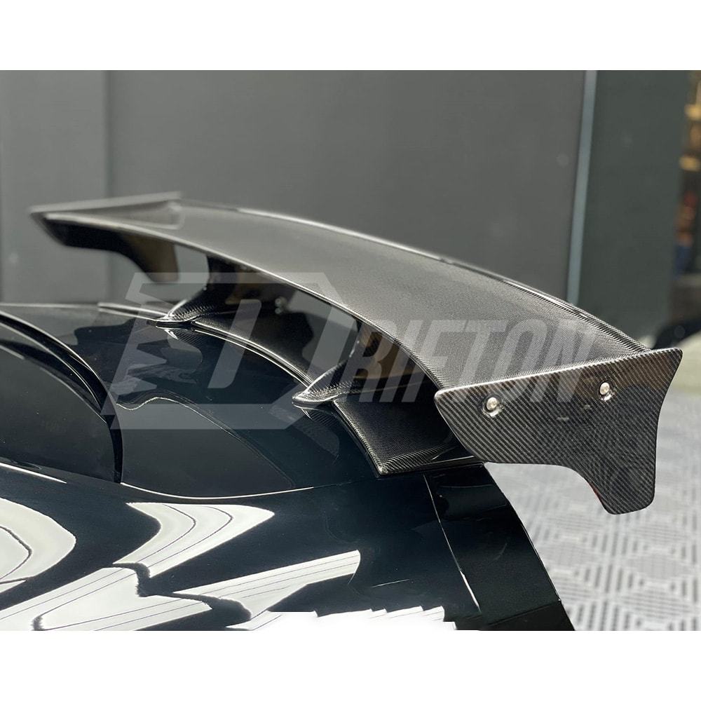 TopSecret Style Carbon Fiebr Rear Spoiler GT Wing For Nissan R35 GTR 2008-2026