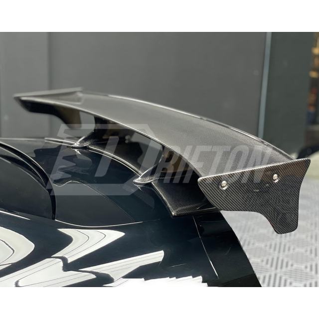 TopSecret Style Carbon Fiebr Rear Spoiler GT Wing For Nissan R35 GTR 2008-2026