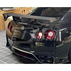 TopSecret Style Carbon Fiebr Rear Spoiler GT Wing For Nissan R35 GTR 2008-2026