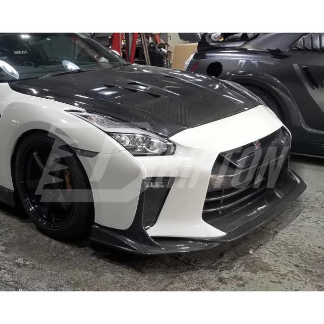 TopSecret Style Carbon Fiber Hood For Nissan R35 GTR 2017-2026