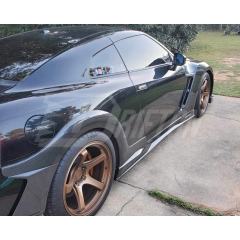 Top Secret Style Carbon Fiber Side Skirt For Nissan R35 GTR 2008-2026