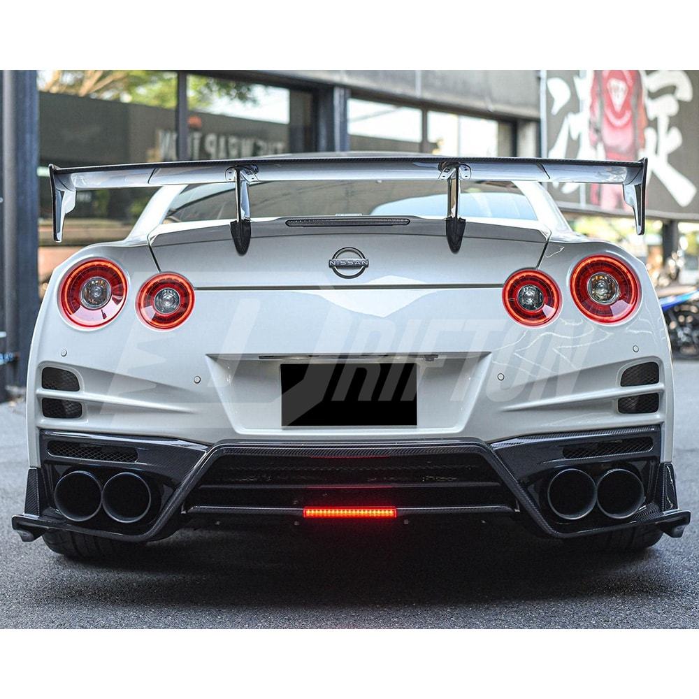 Top Secret Style Carbon Fiebr Rear Spoiler For Nissan R35 GTR 2008-2026