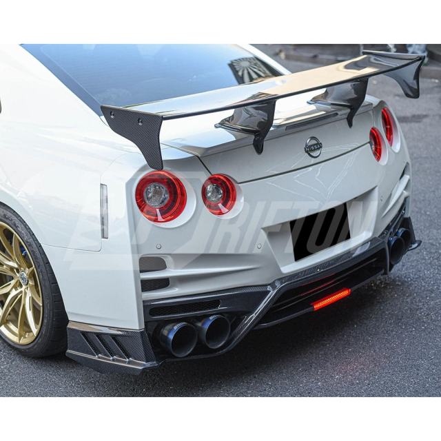 Top Secret Style Carbon Fiebr Rear Spoiler For Nissan R35 GTR 2008-2026