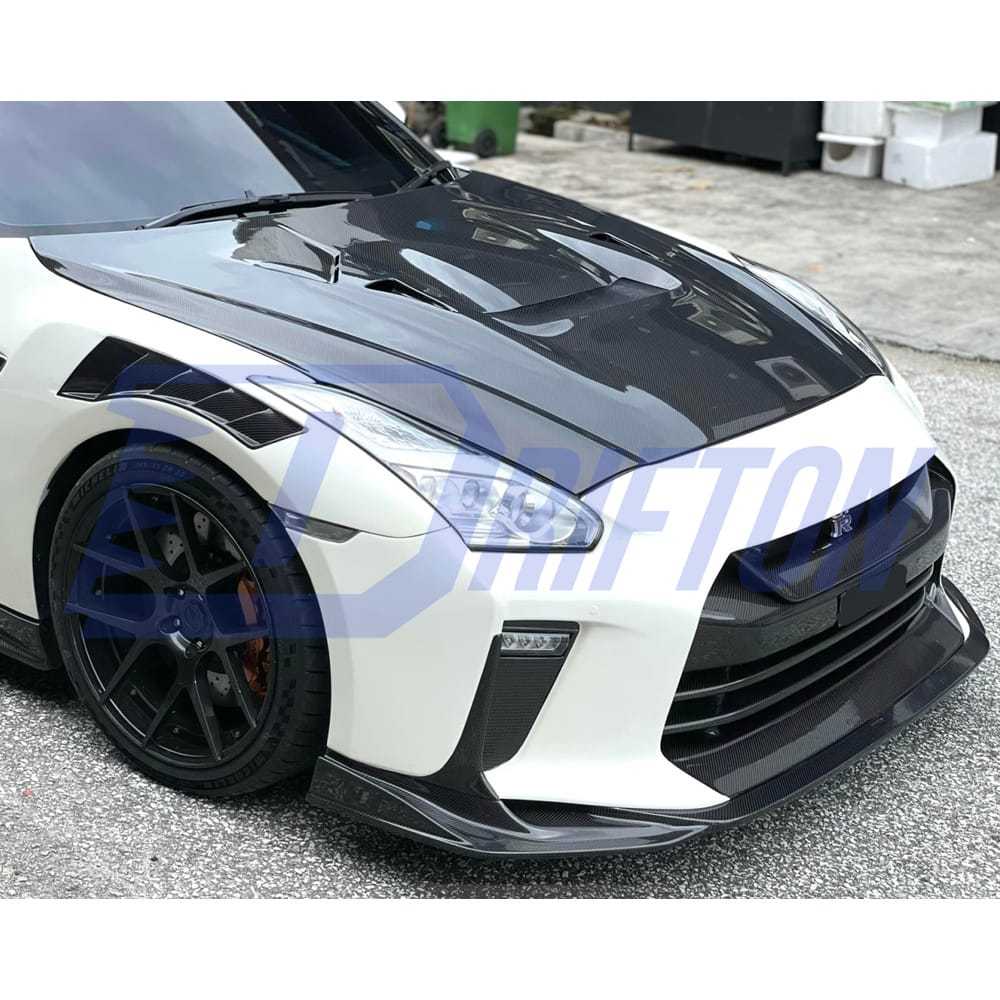 Top Secret Style Half Carbon Fiber Body Kit For Nissan R35 GTR 2008-2023