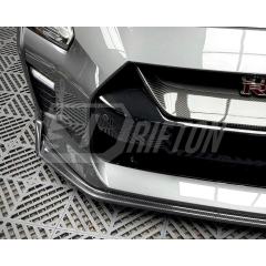 Blitz Style Carbon Fiber Front Lip For Nissan R35 GTR 2017-2023