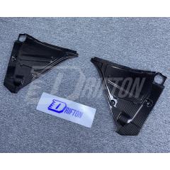 Dry Carbon Fiber Cooling Plate & Battery Cover Engine Bay Panels For Nissan R35 GTR 2008-2026