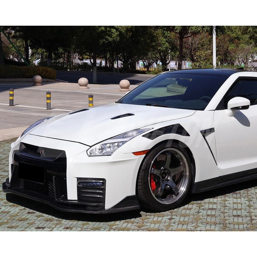Nismo Style Partial Carbon Fiber Fender For Nissan R35 GTR 2008-2026
