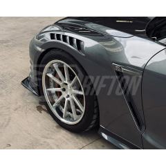 Nismo Style Partial Carbon Fiber Fender For Nissan R35 GTR 2008-2026