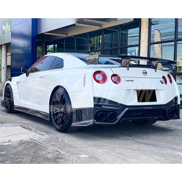 Upgrade MY2020 Nismo Style Partial Carbon Fiber Body Kit With Headlight And Tail Light For Nissan R35 GTR 2008-2023