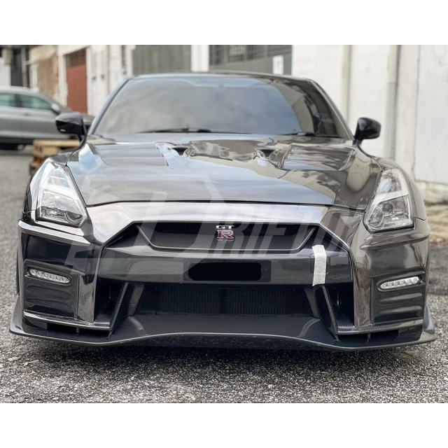 MY17 Nismo Style Partial Carbon Fiber Body Kit For Nissan R35 GTR 2008-2016