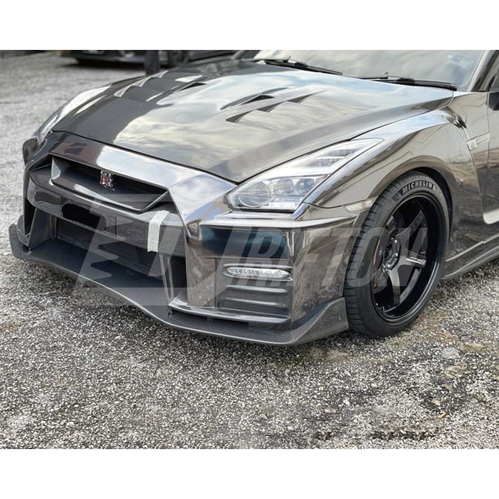 MY17 Nismo Style Partial Carbon Fiber Body Kit For Nissan R35 GTR 2008-2016