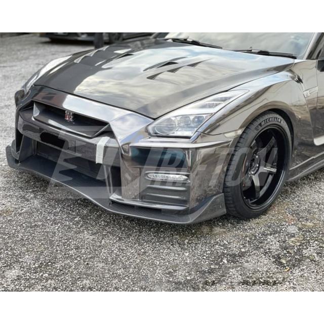 MY17 Nismo Style Partial Carbon Fiber Body Kit For Nissan R35 GTR 2008-2016
